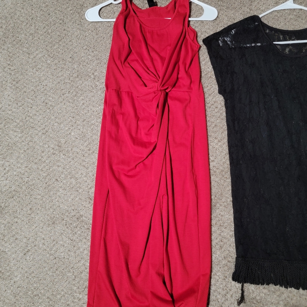 Red Shein Dress size small